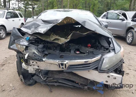 2012 Honda Civic Ex-L from USA, damaged, VIN 2HGFB2F92CH551831